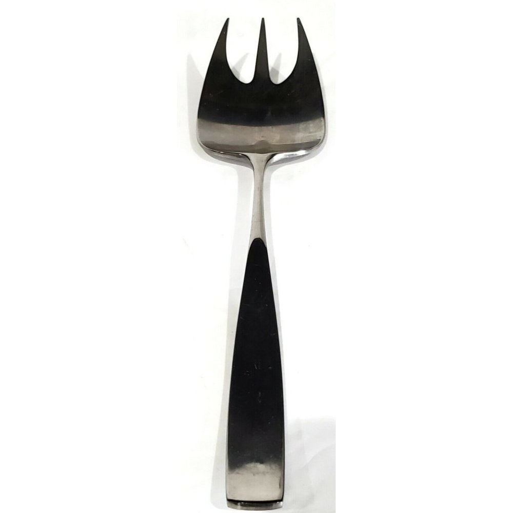 Towle Lauffer BEDFORD Cold Meat Serving Fork silverware 18/8 stainless Japan